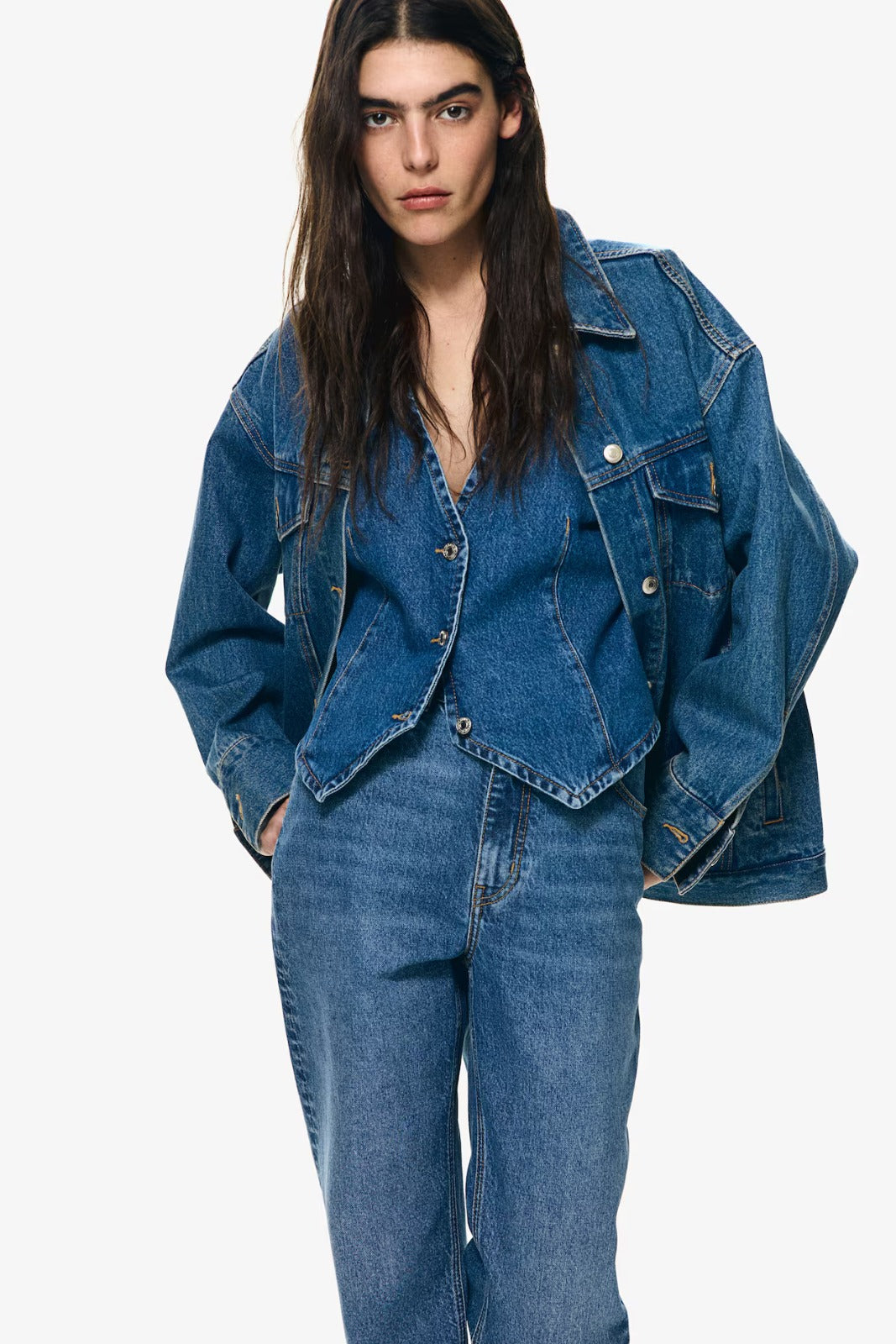 Blue Mom Fit