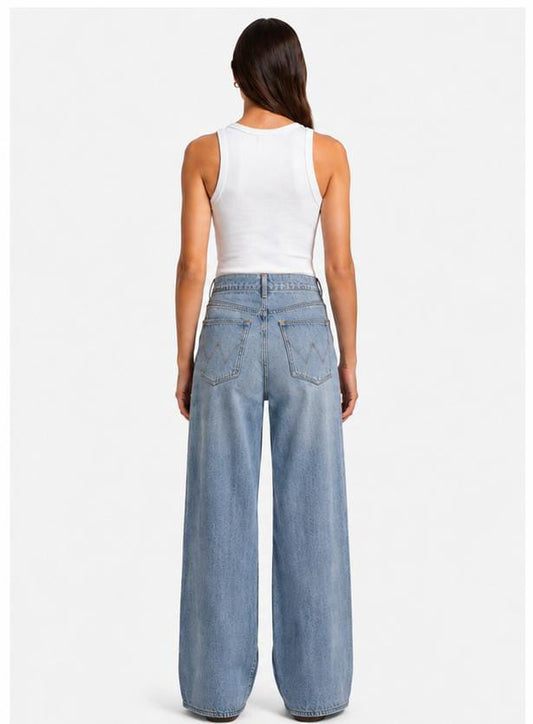 Barrel Wide Leg ( Split Hem )