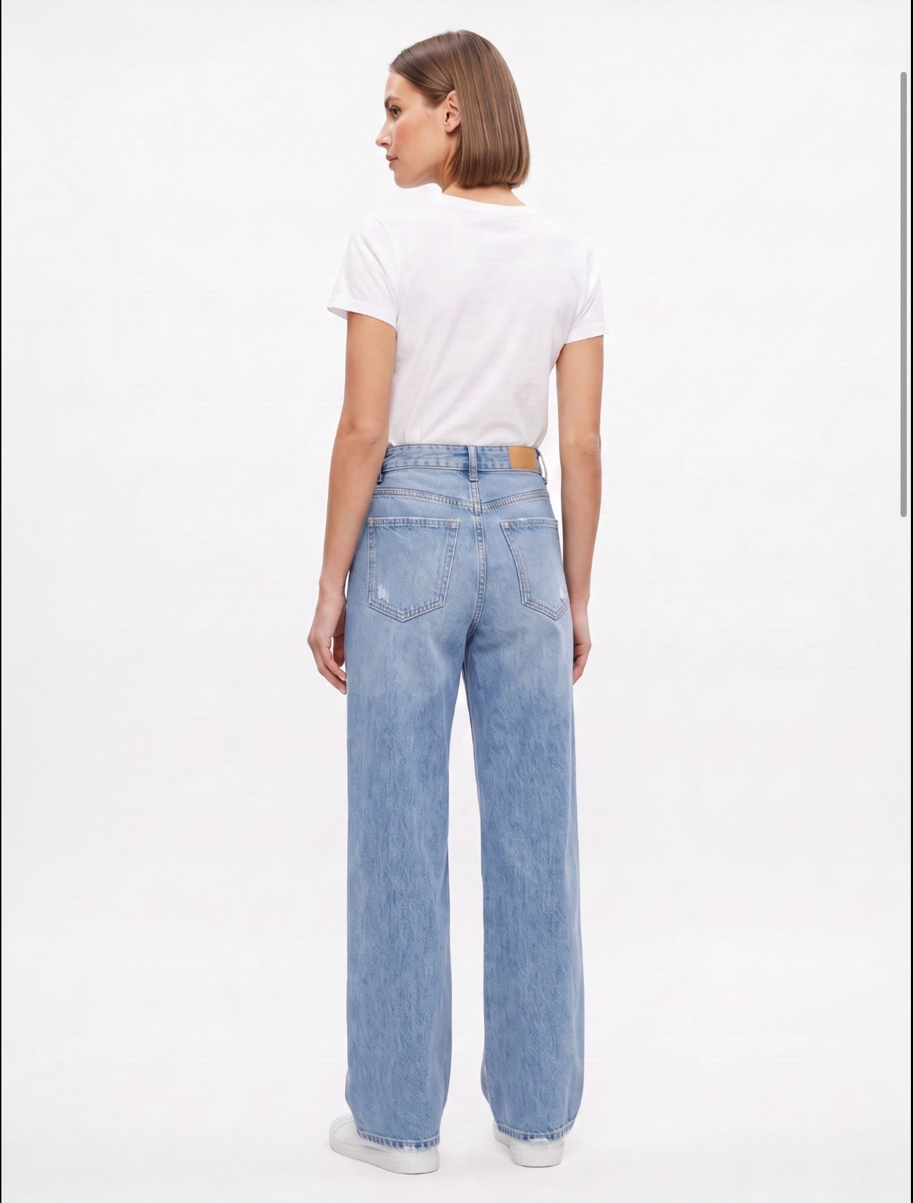Ripped Wide Leg