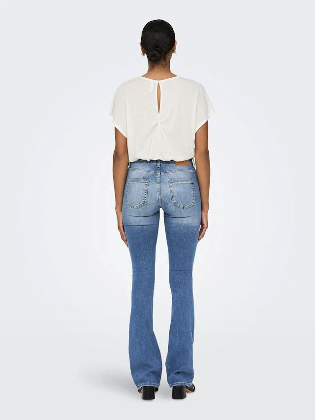 Sky Blue Boot Cut
