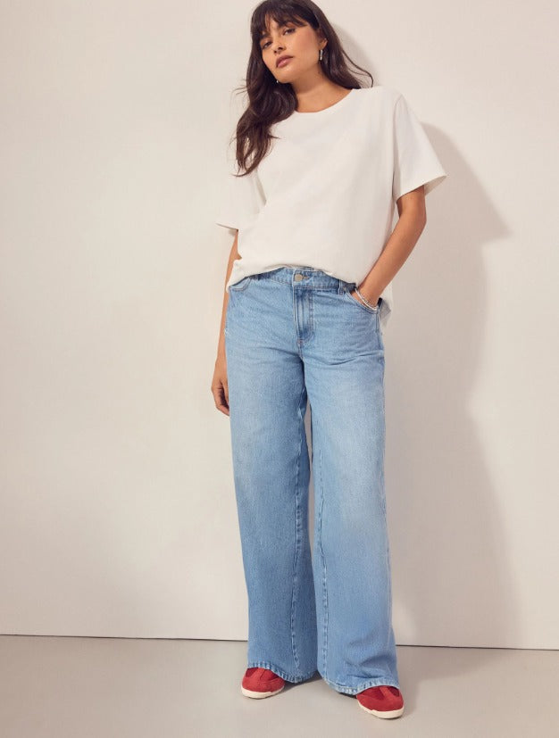Wide Leg Sky blue