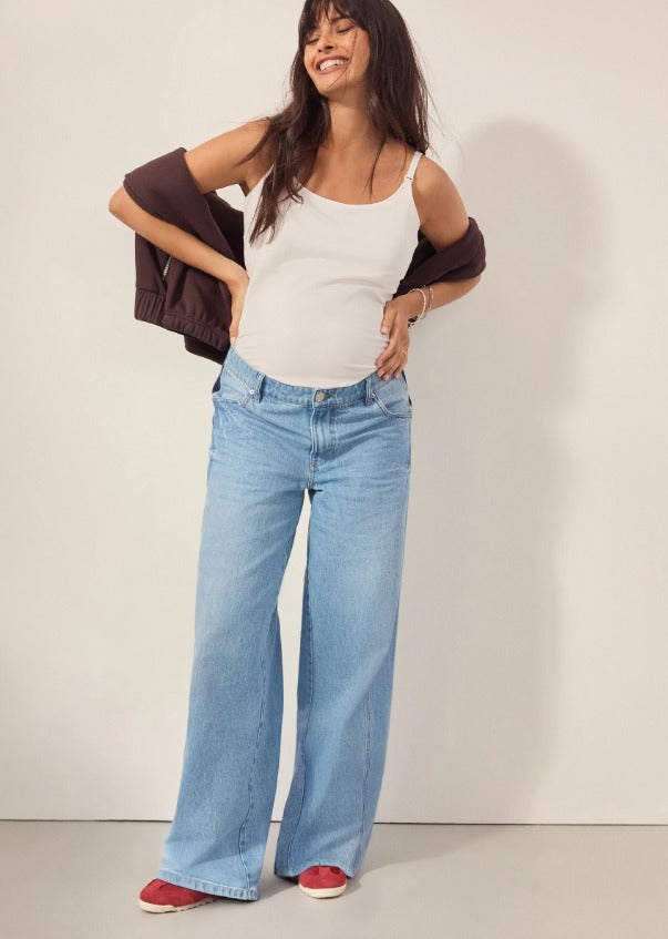 Wide Leg Sky blue