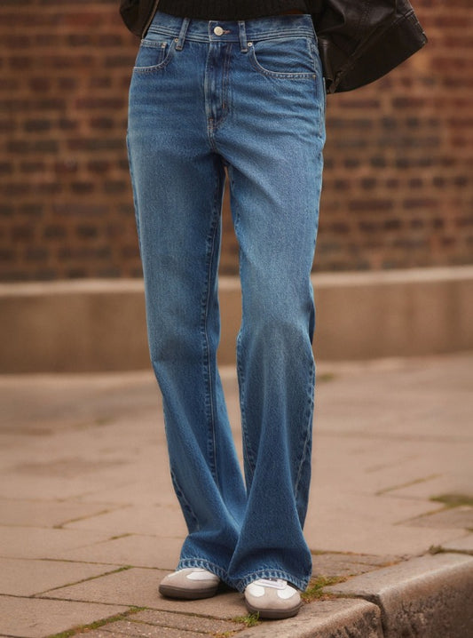 Mid Blue Boot Cut