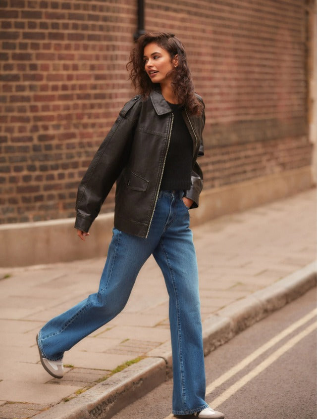 Mid Blue Boot Cut