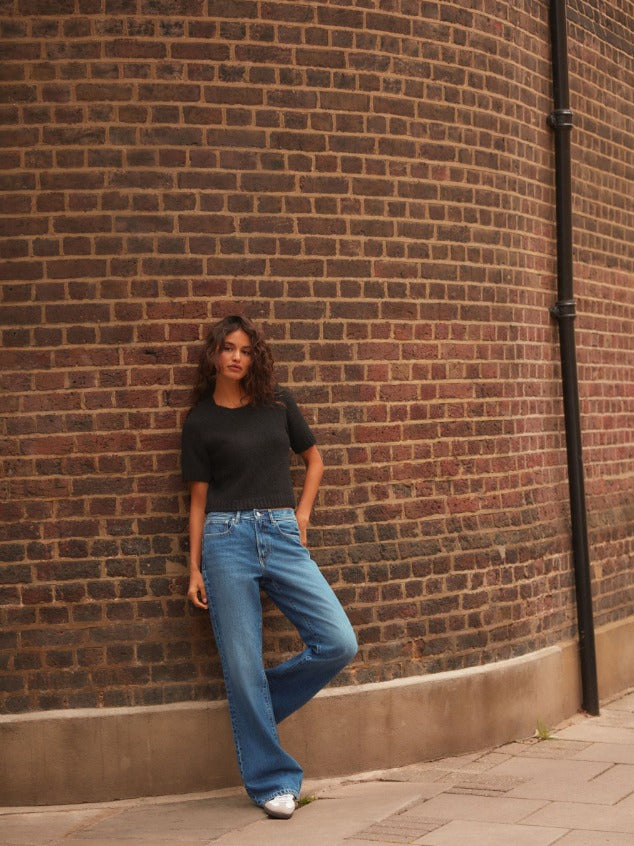 Mid Blue Boot Cut