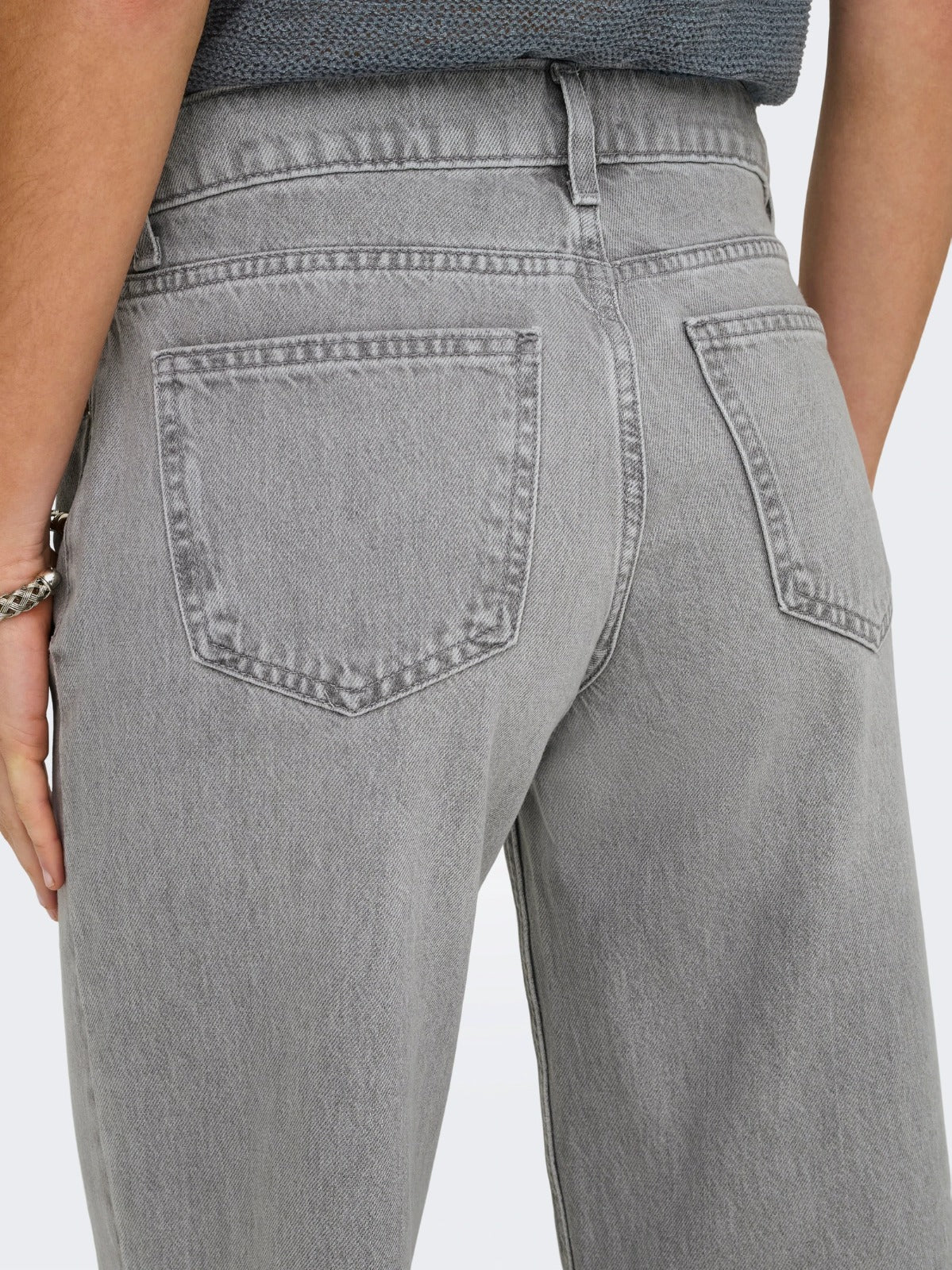 Wide Leg Lite Grey