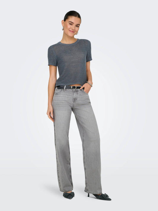 Wide Leg Lite Grey