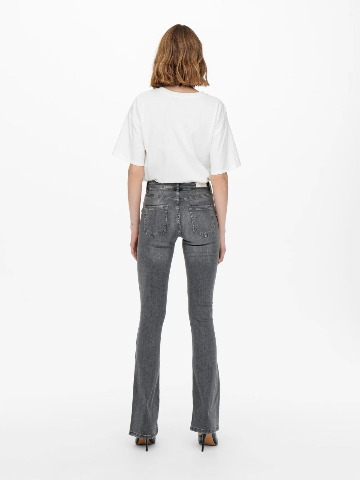 Mid Grey Boot Cut