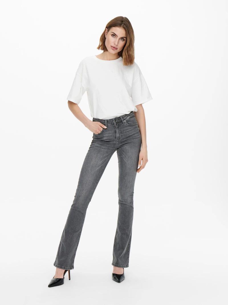 Mid Grey Boot Cut