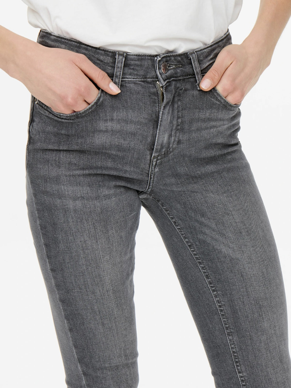 Mid Grey Boot Cut