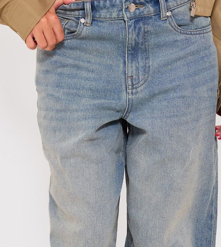 Cuffed Hamed Baggy Jeans