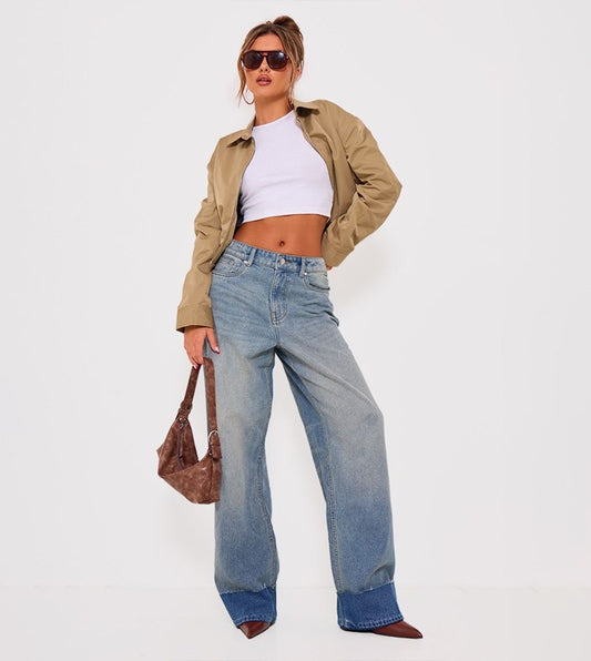 Cuffed Hamed Baggy Jeans