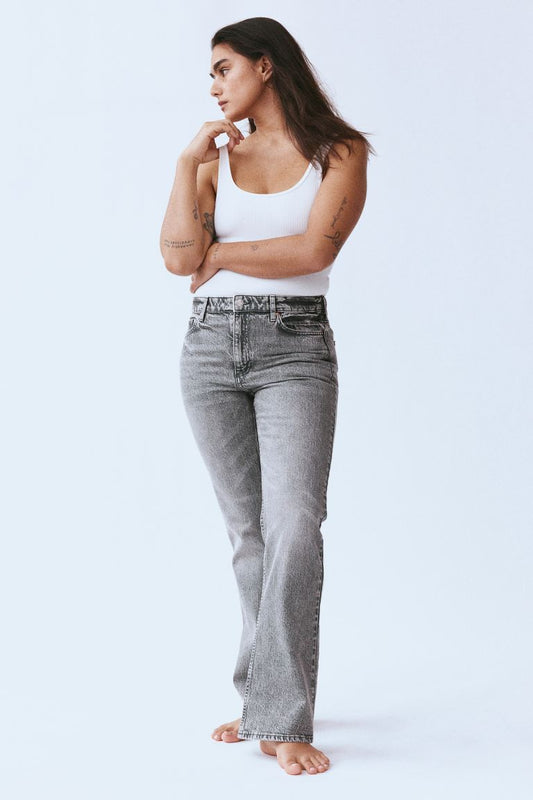 Lite Grey Boot Cut