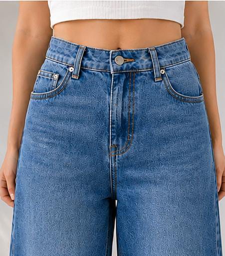 Classic Blue Wide Leg